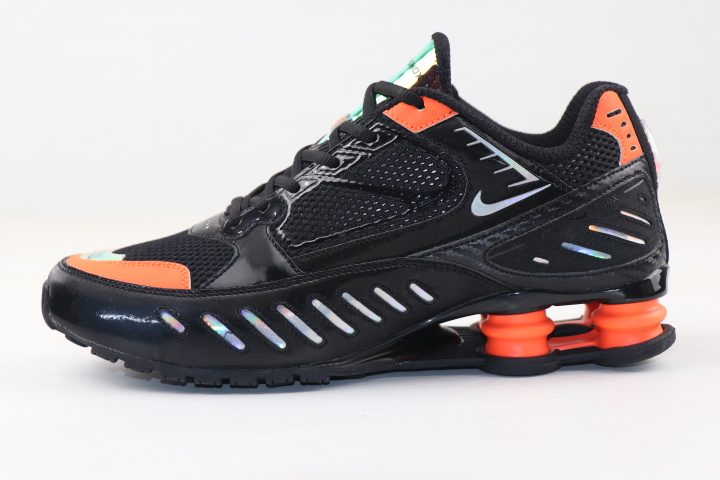 2020 Nike Shox Enigma SP Black Orange Shoes for Women